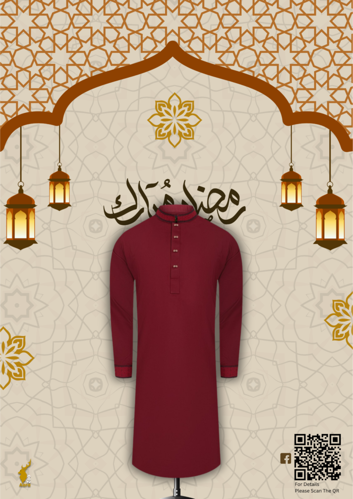 Elite Quality Embroidered Panjabi - Image 2