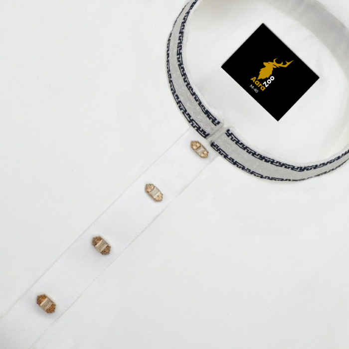 Elite Quality Embroidered Panjabi - Image 3
