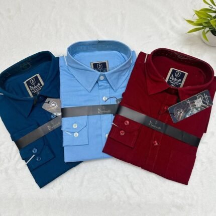 3 Pis Maroon Combo (Petrol, Sky blue, Maroon)